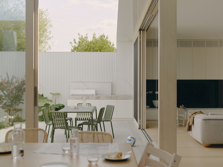 温润和谐的混合风格住宅 · Wheatland House-4