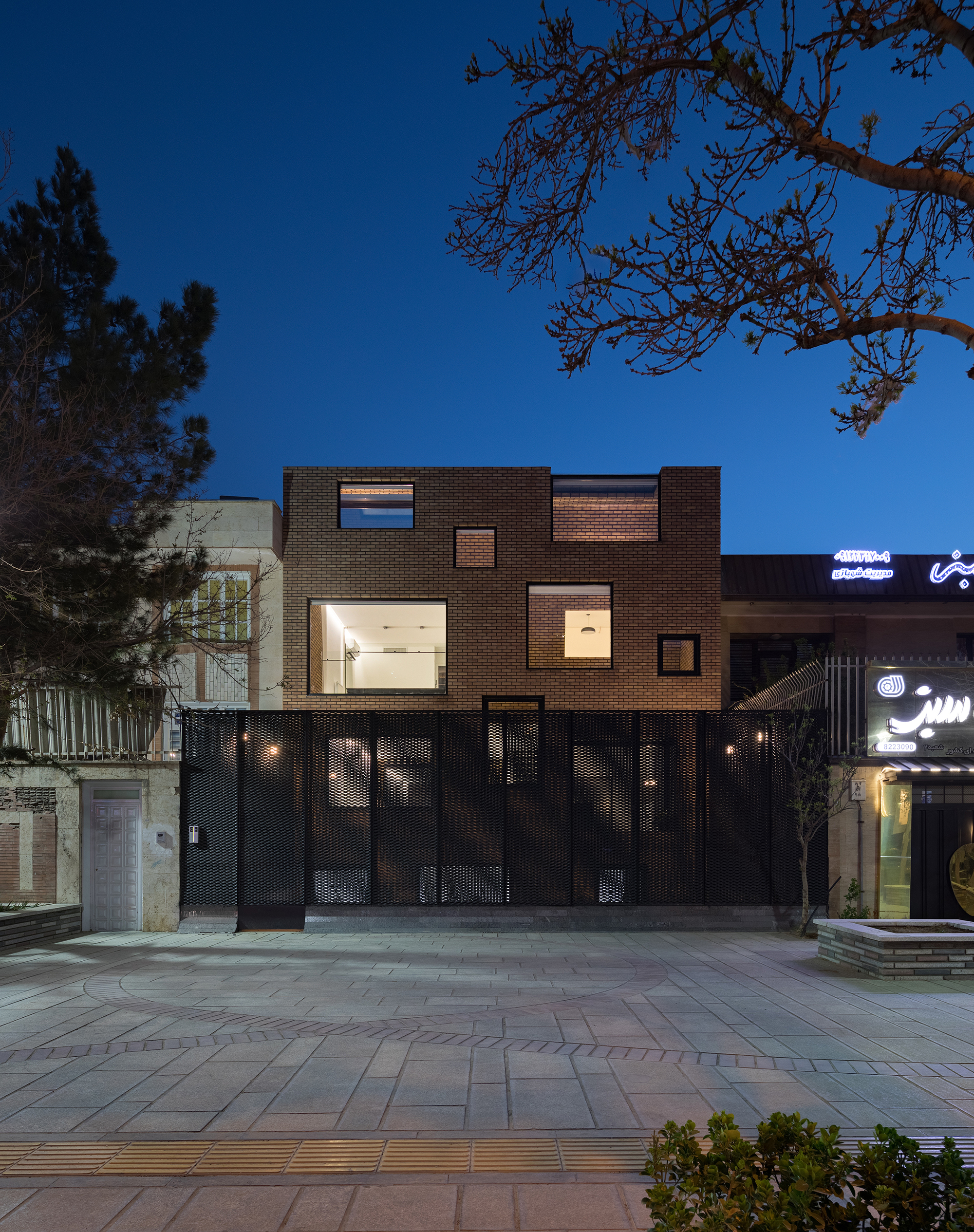 中间房屋丨伊朗丨MA Office-35