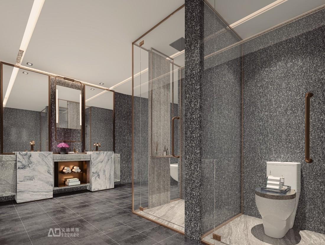 五龙山蓝山别墅轻奢空间设计-20