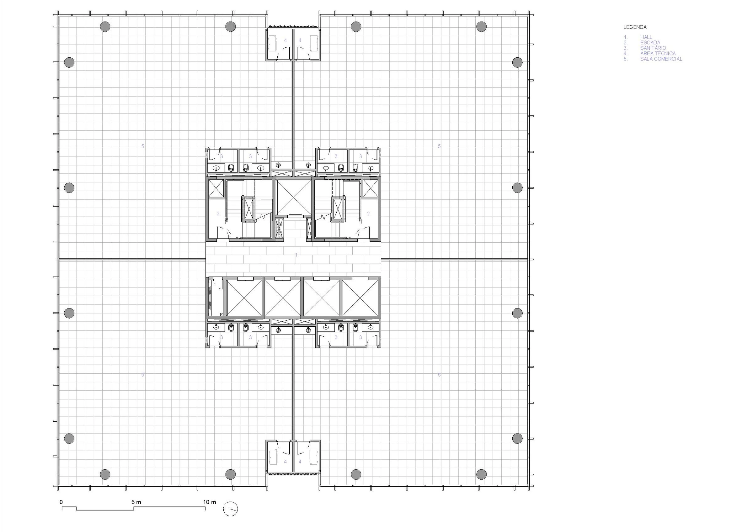 Sky Galleria 商业办公与服务大楼丨巴西丨ACIA Arquitetos-77