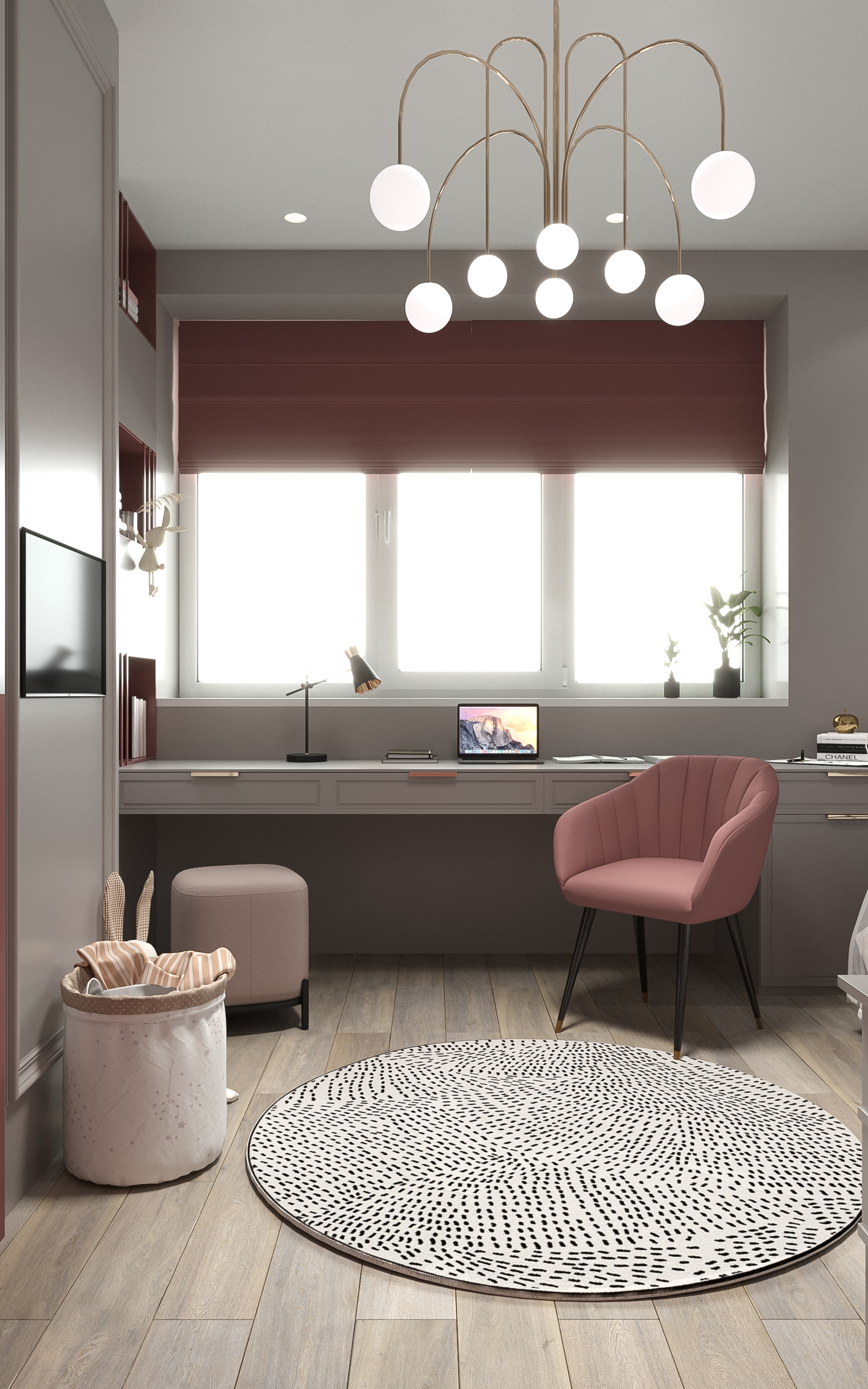 Детская комната для девочки-3