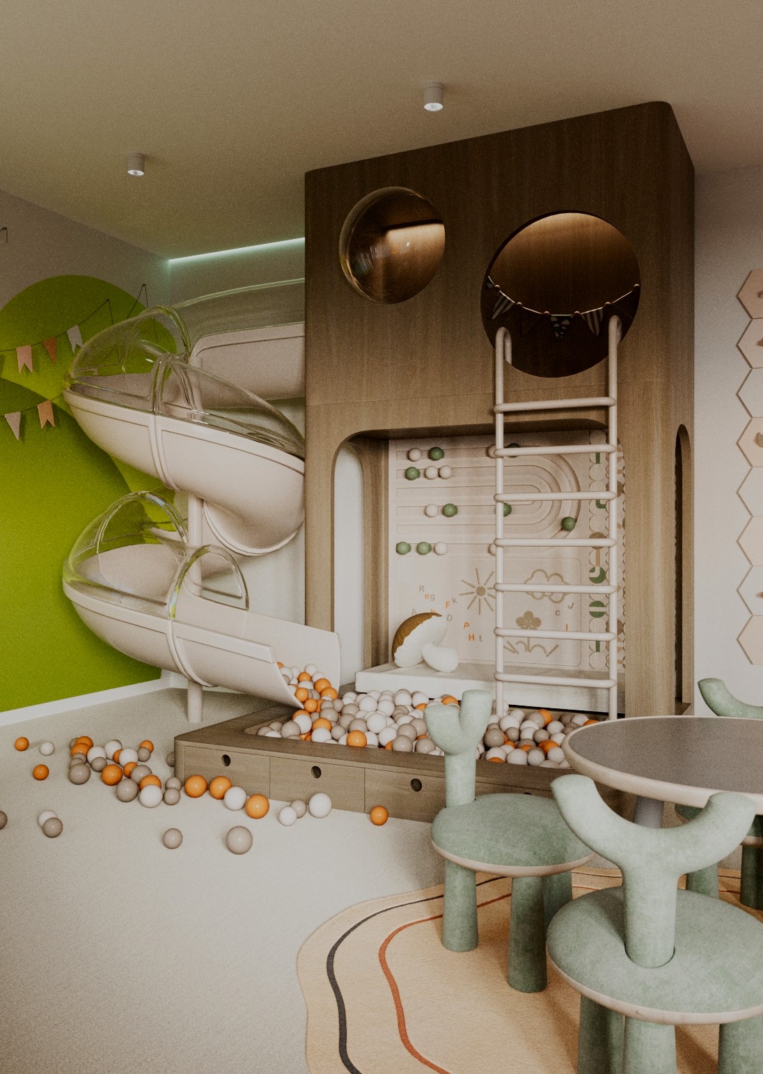 儿童游戏室设计-12