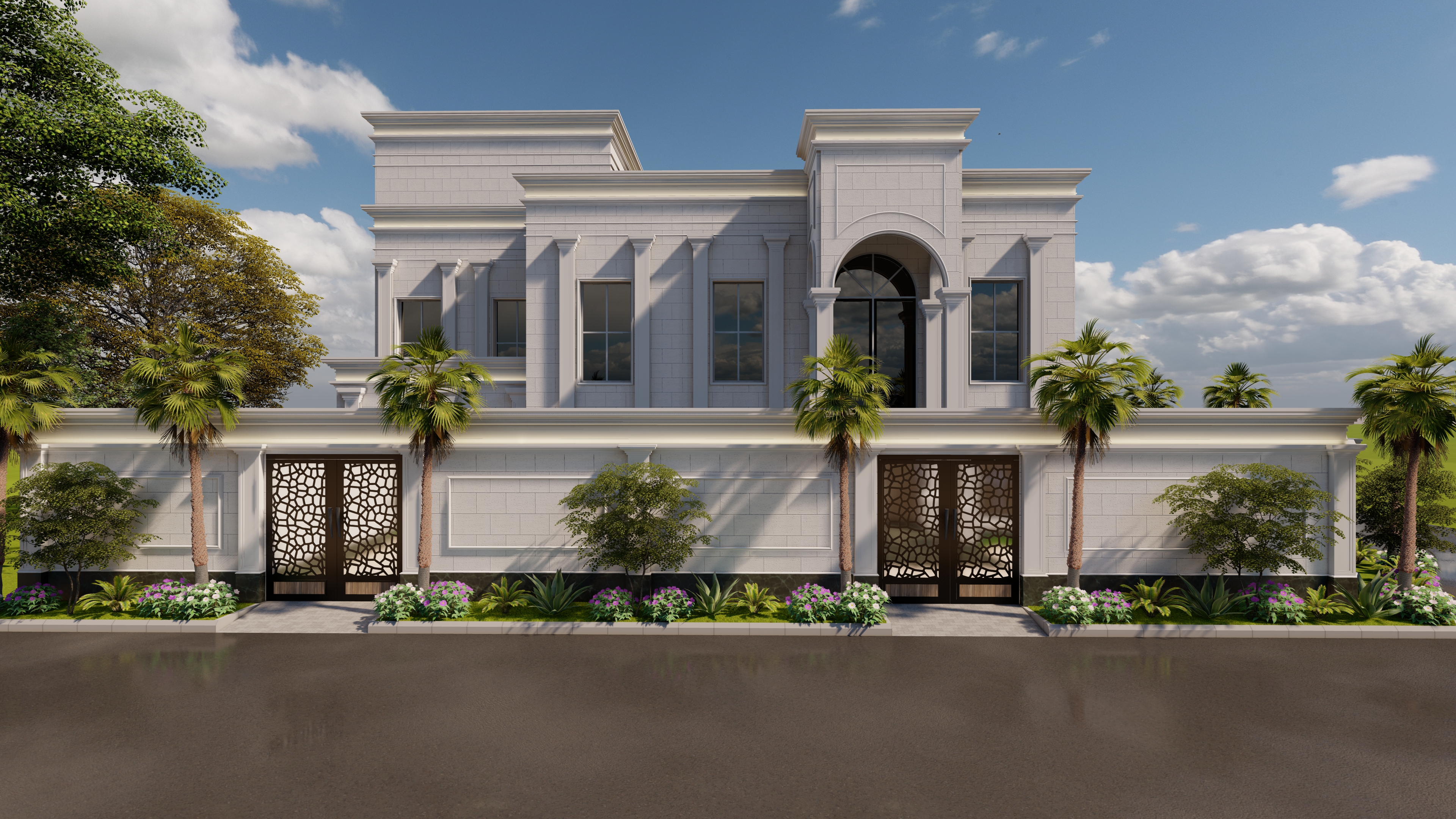 重新设计别墅立面-7