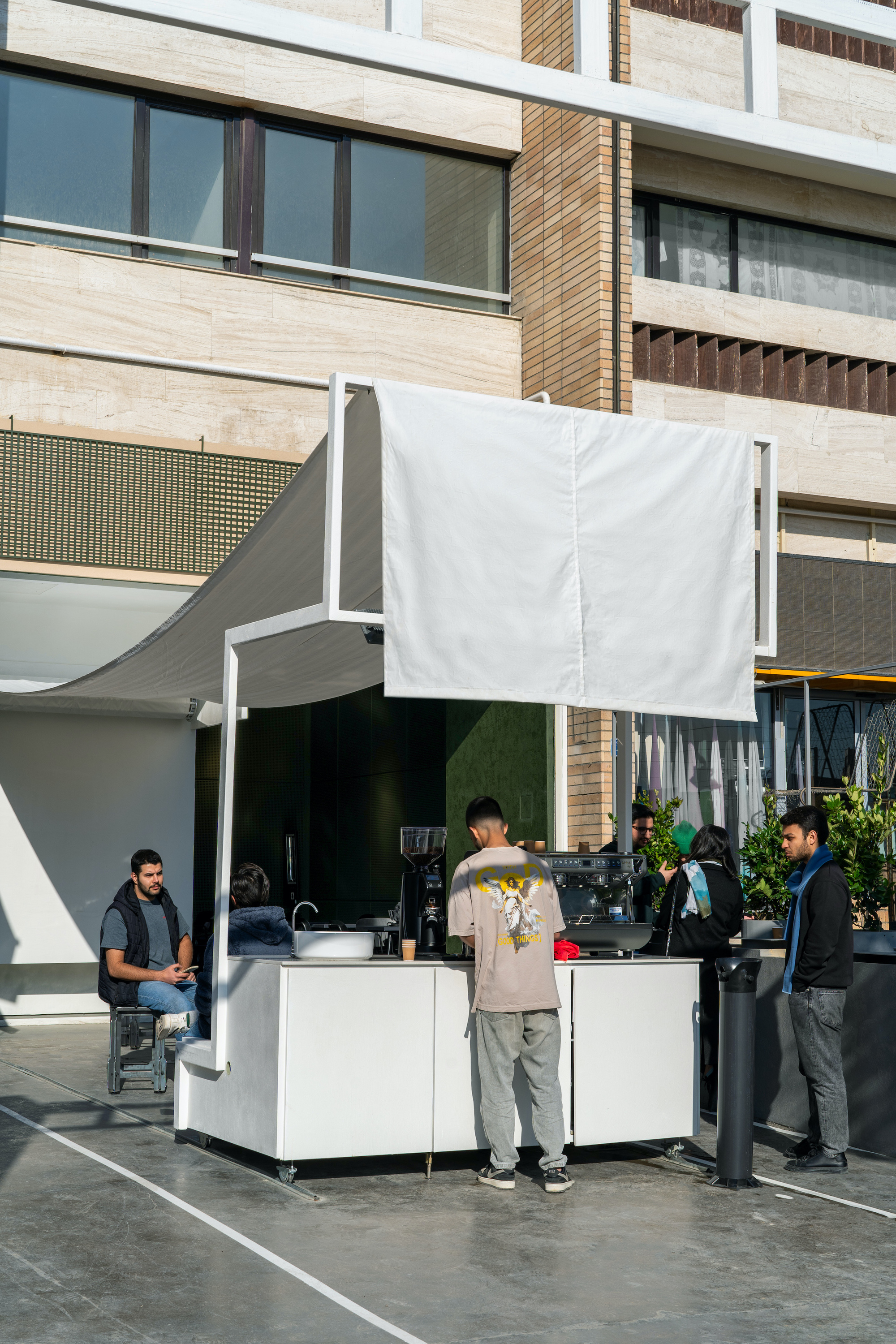 步行天篷(3ra 咖啡小酒馆)丨伊朗丨Paad Architects-12