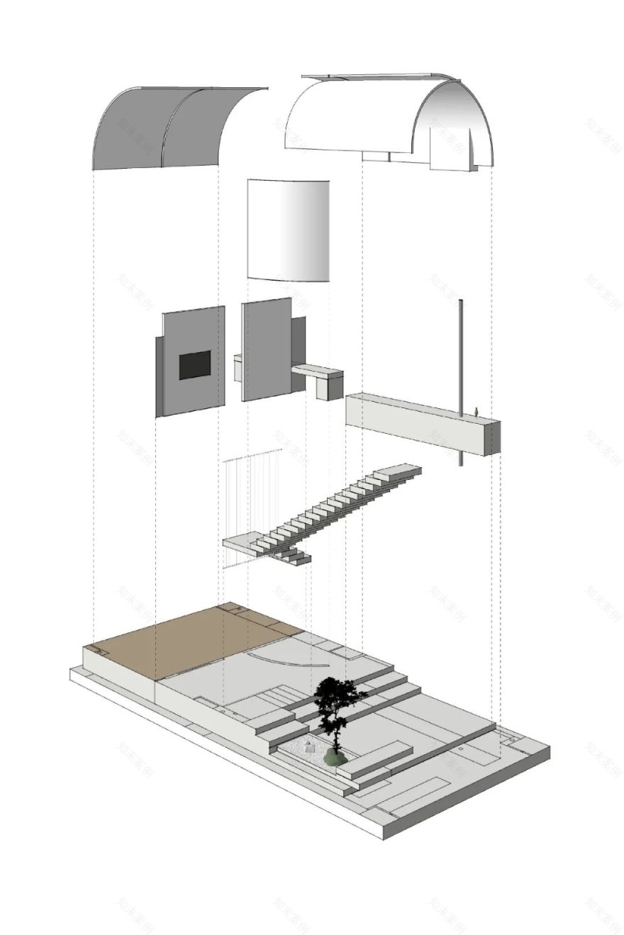 城市山丘B&M 美颜社丨中国汕头丨PADSTUDIO 质感建筑设计-10