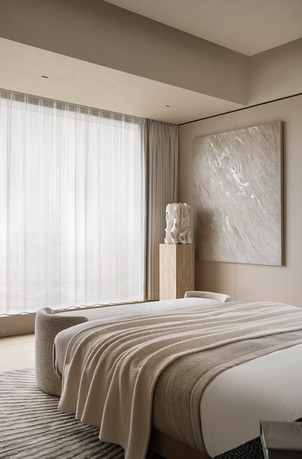 深鐵前海國際樞紐中心T2公寓項目325戶型丨中国深圳丨CCD鄭中設計,CCD · WOWU無物藝術顧問-43