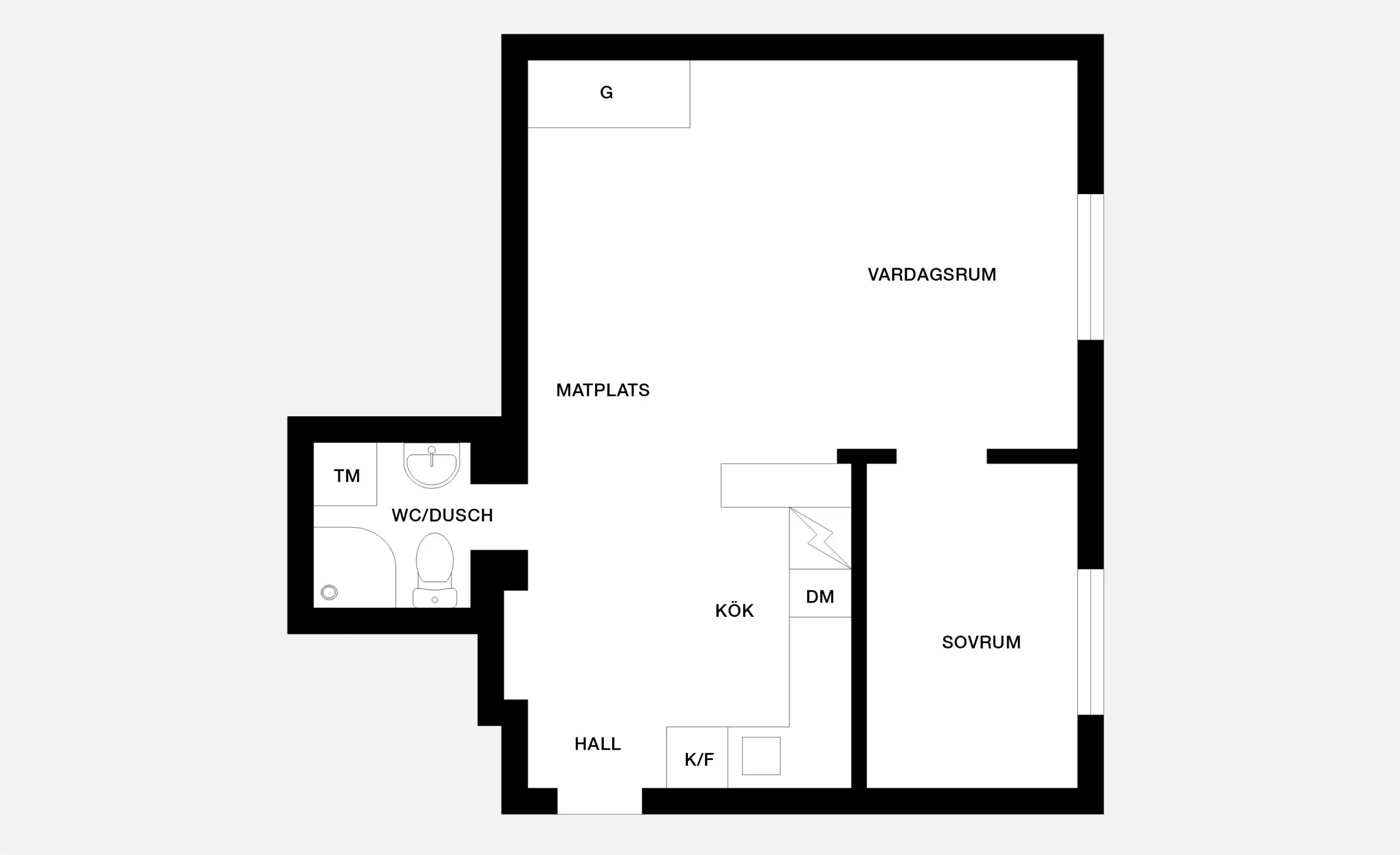 智能楼梯打造瑞典 40 平米一居室空间魔法-16