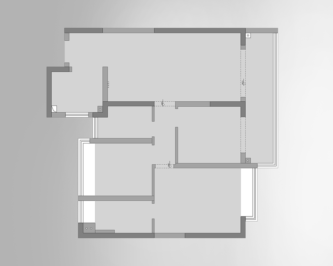 《未染》江苏99平精装改造丨中国盐城丨南舍空间设计-25