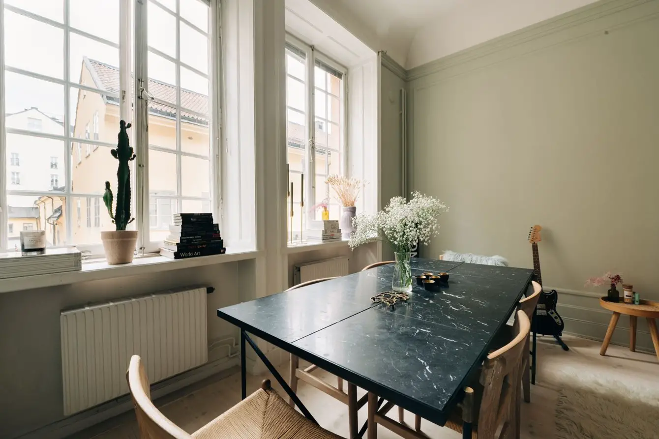 斯德哥尔摩独特设计公寓 | 古典与现代的完美融合-3