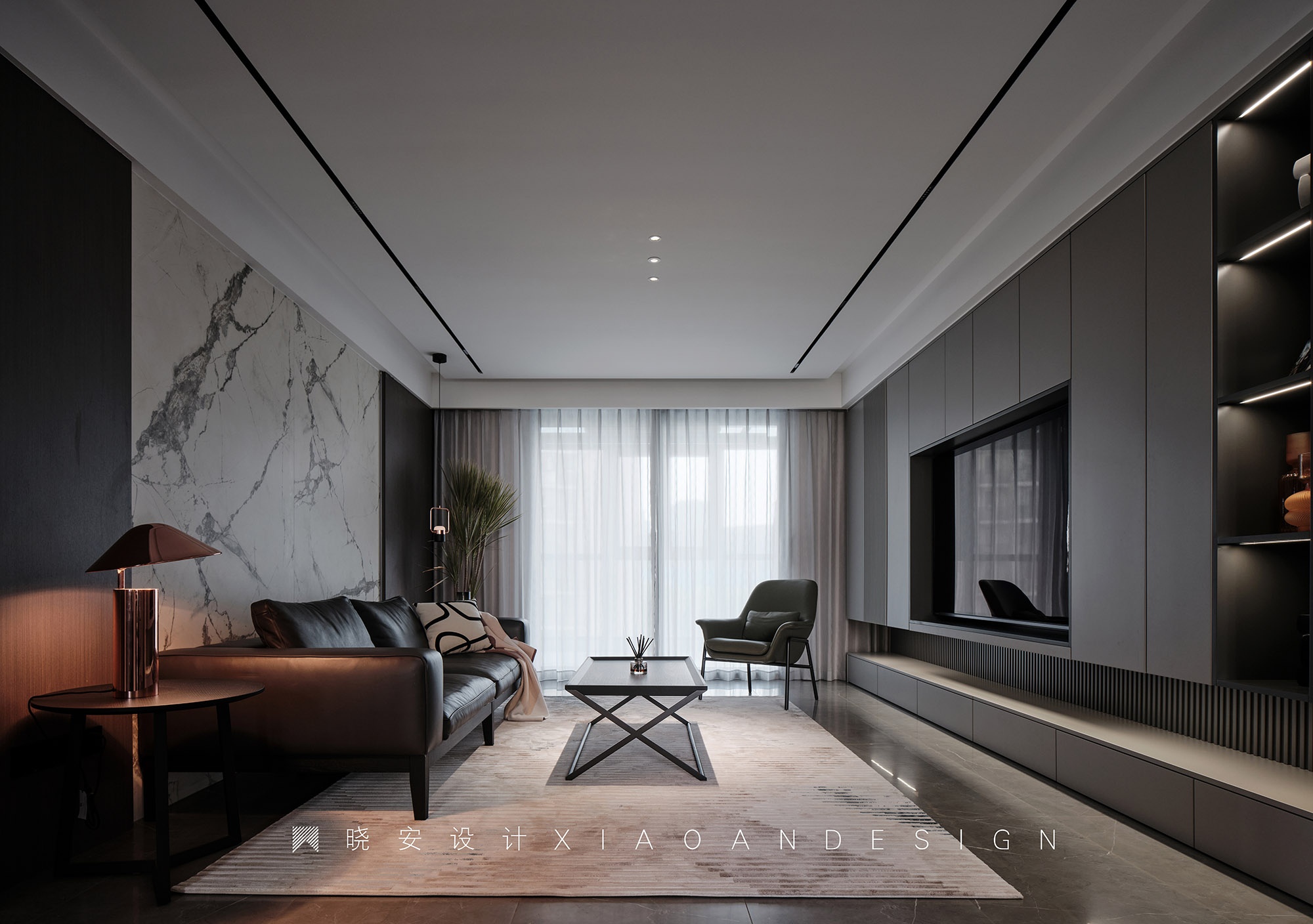 雅戈尔未来城私宅设计丨晓安设计-16