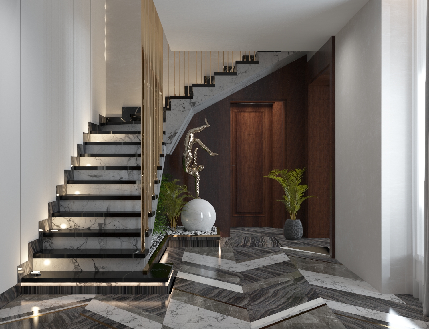 双拼别墅接待处丨埃及-7