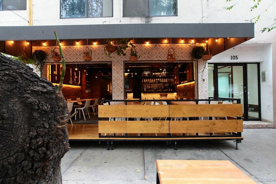 墨西哥城牛顿 105 餐厅——简约空间中的精致餐饮体验-0