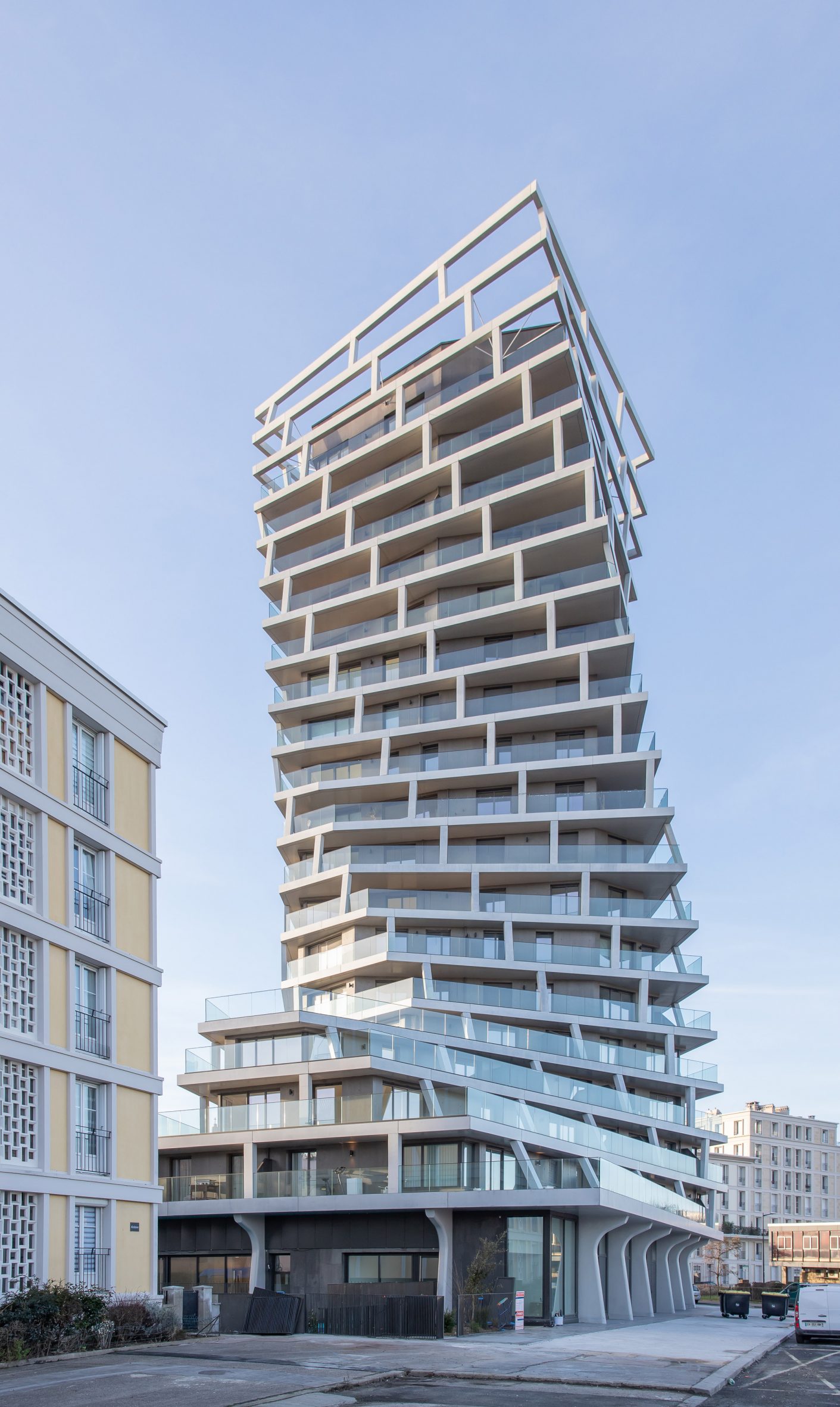 Hamonic + Masson gives Alta Tower in Le Havre an "expressive" twisting concrete shape-9