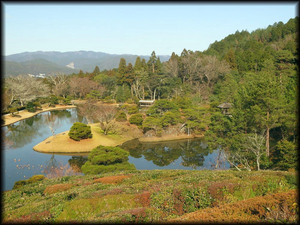 修学院离宫上离宫,隣雲亭与浴龍池-56