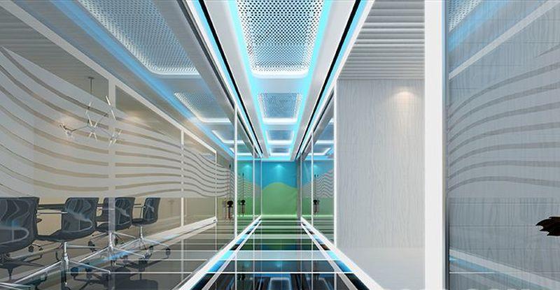 创新电商公司星密码的未来科技办公室设计-4