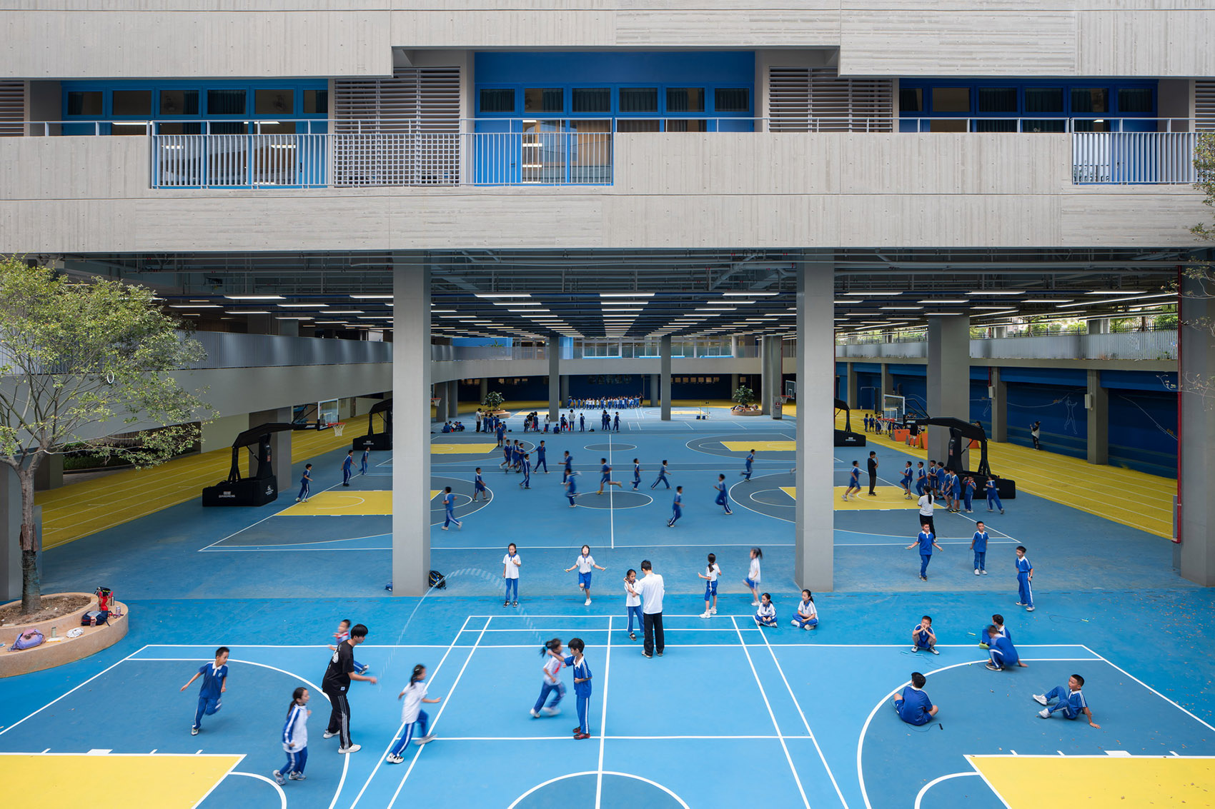 龙岗双子星学校（围龙书院,围屋学社）丨中国深圳丨URBANUS都市实践-28