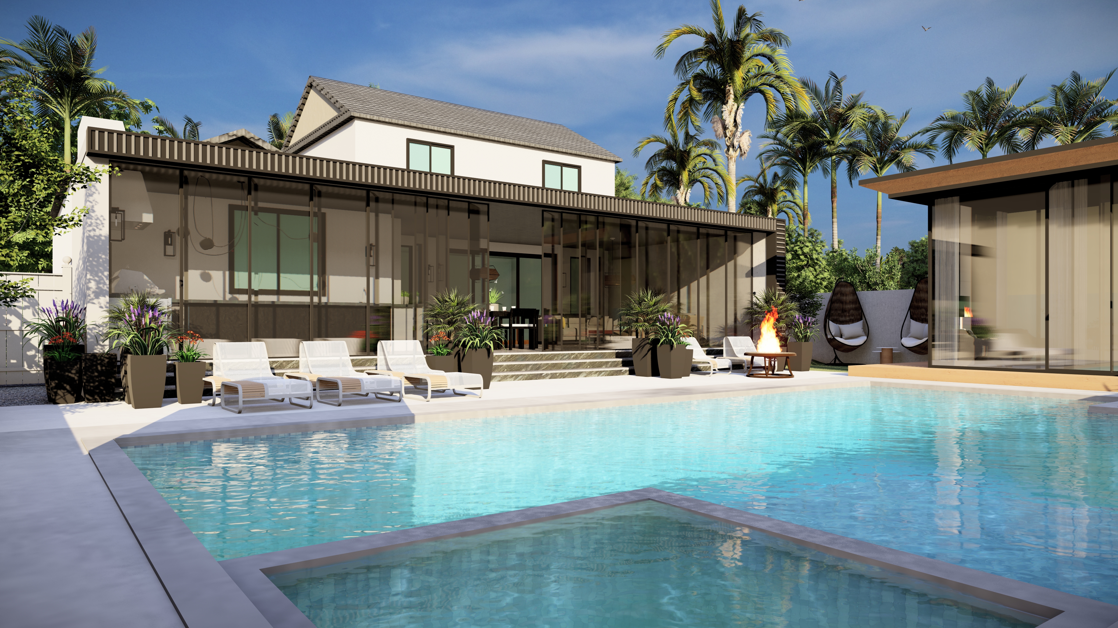 Minimalist Oasis | Modern Residential-17