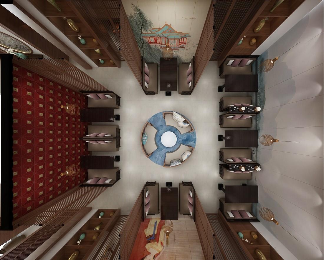 装修公司设计部室内空间设计 · 东方风格-10