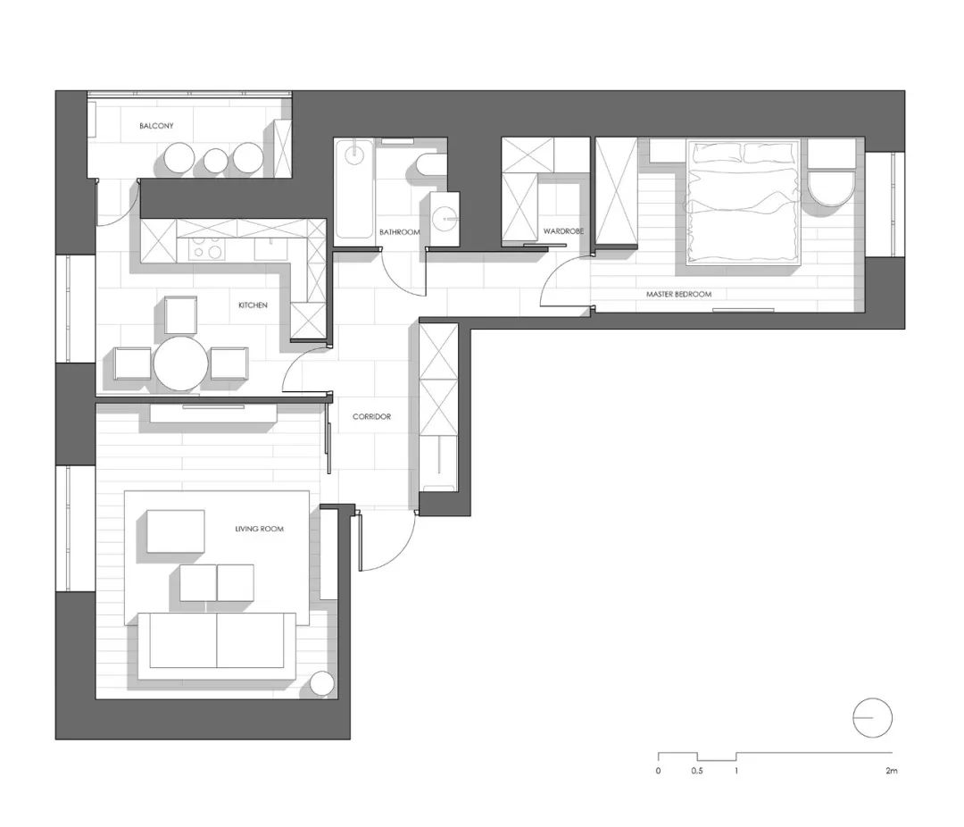 简约质感家居丨OD design studio-58