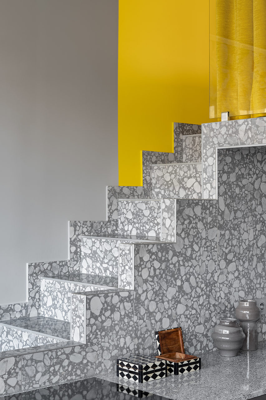 色彩斑斓的孟菲斯loft公寓丨法国巴黎丨Zyva Studio-9