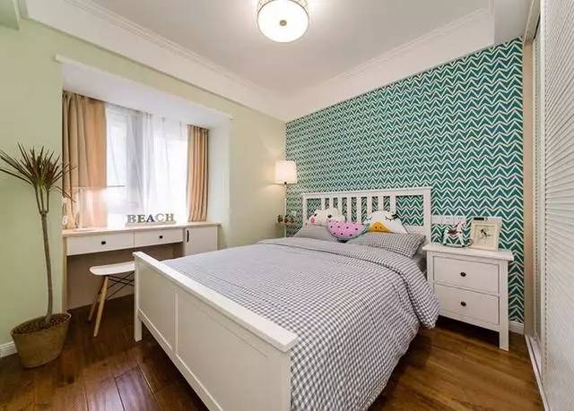 90㎡简约清新混搭两居，不只好看，且可细品！-14