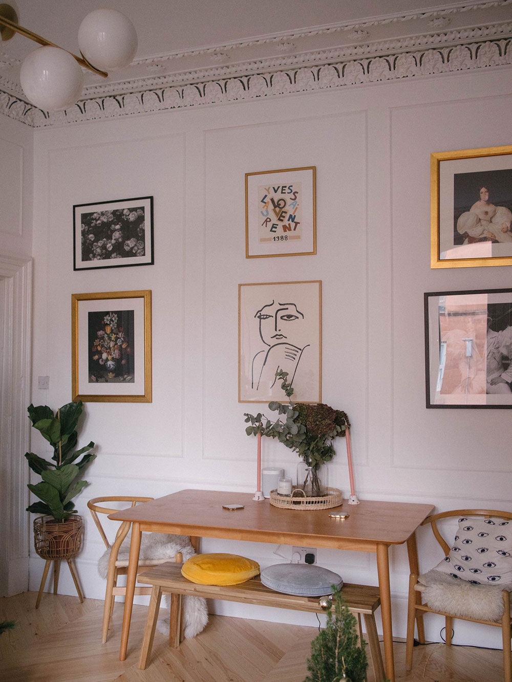 博主 Katie Spiers 的伦敦家居圣诞装饰-15