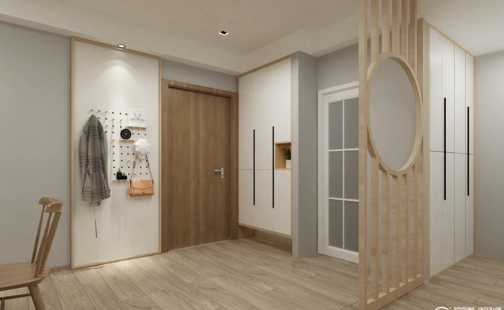 北欧现代原木家居,温馨舒适生活空间-0