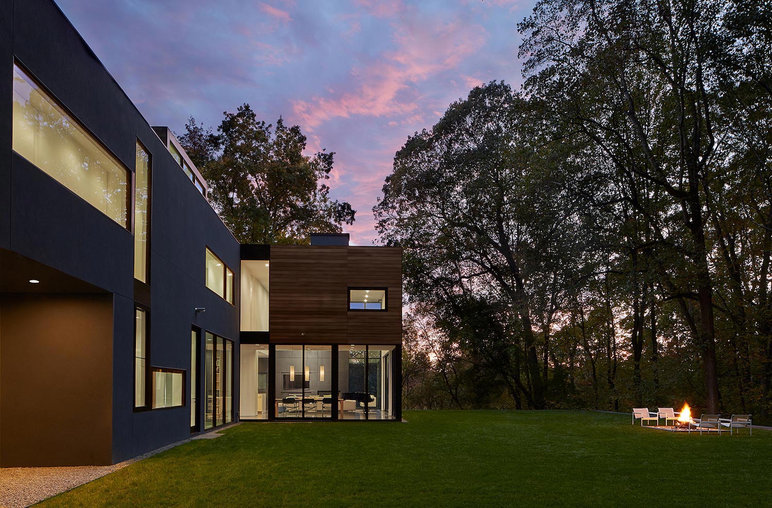 美国马里兰州格伦回声莫西干山线性组合住宅-31