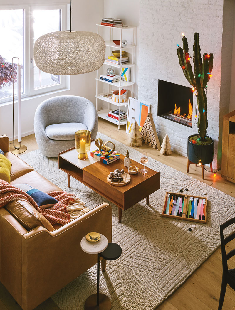 西 elm 现代圣诞装饰，引领节日家居新潮流-6