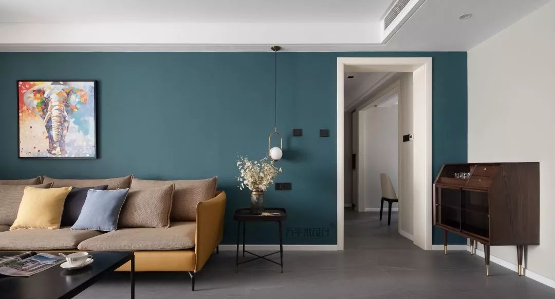 现代轻奢温馨家 | 方平米设计新作，小菠萝三口之家-121