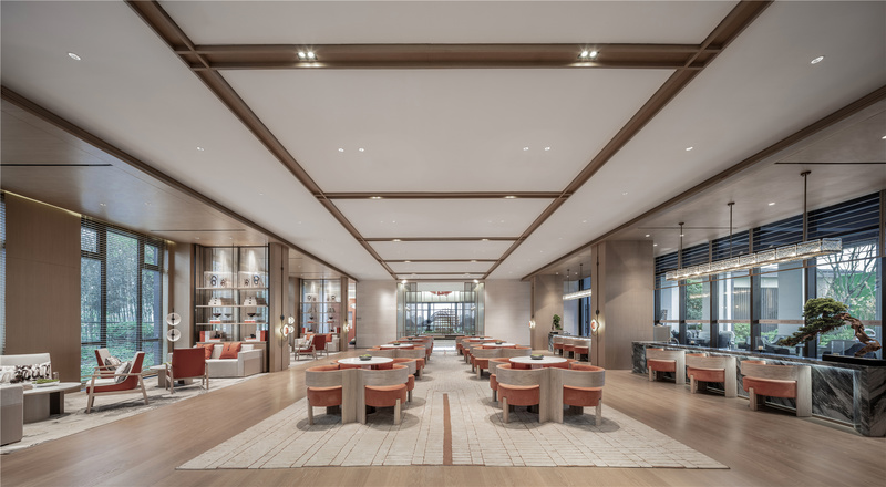 漯河熙河云著售楼处 | 融入地方文化元素的当代东方设计-26