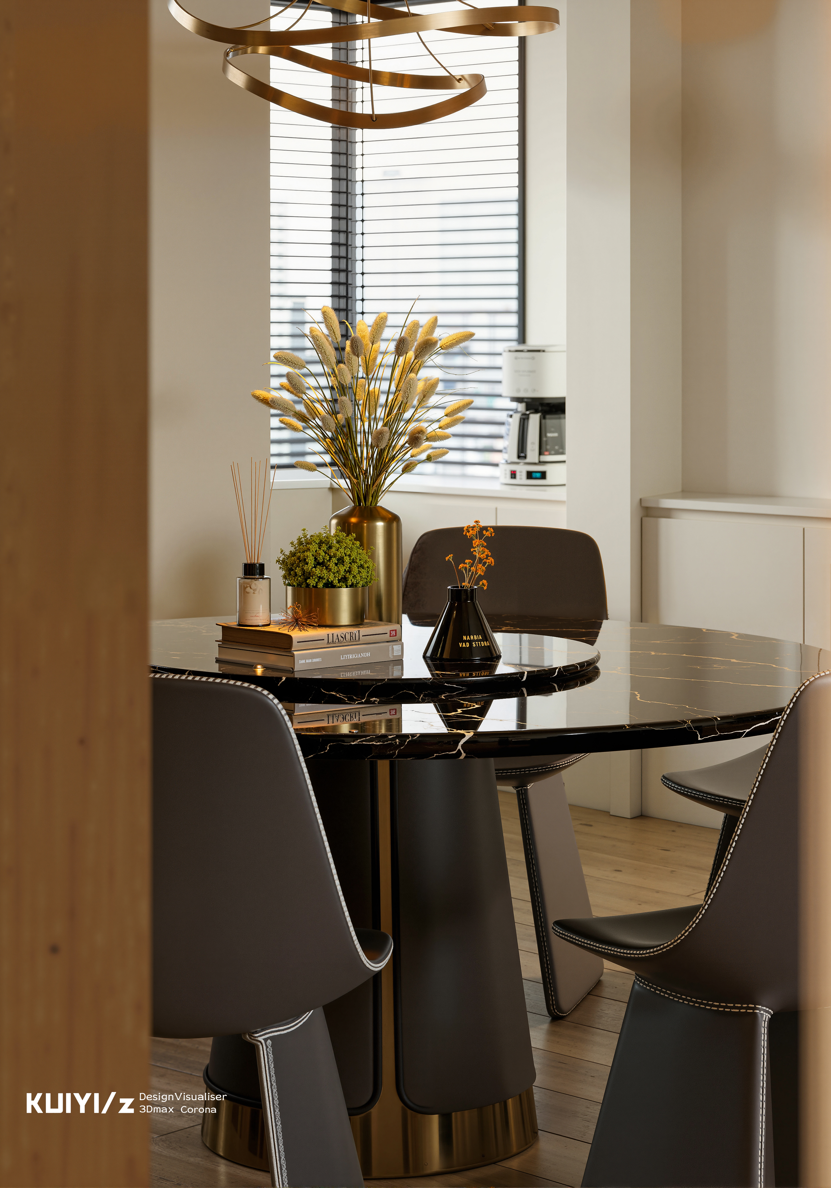 写实现代客厅分享-6