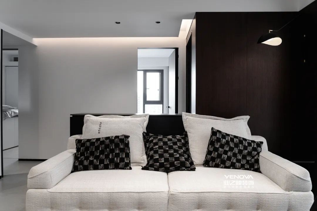 意式轻奢绘东方,80㎡简雅写意居-12