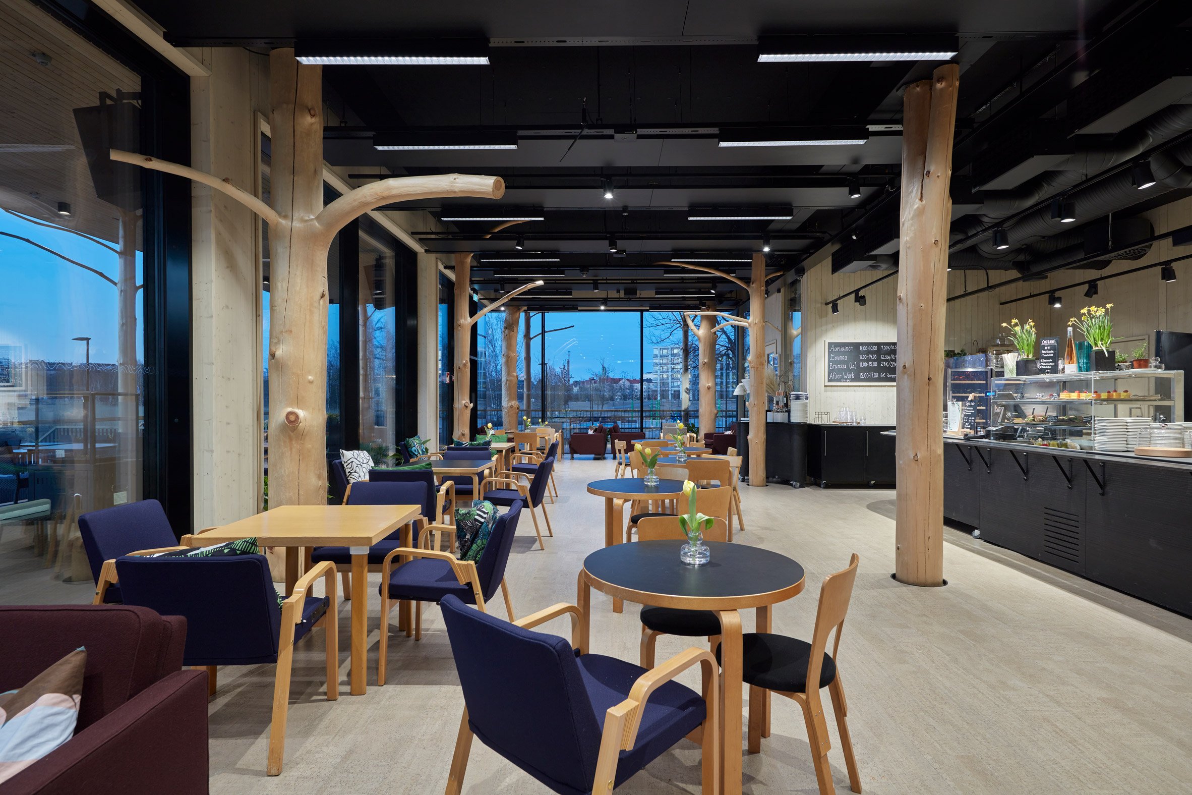 赫尔辛基“小芬兰”临时会议中心——以森林为灵感,展现芬兰国家特质-33