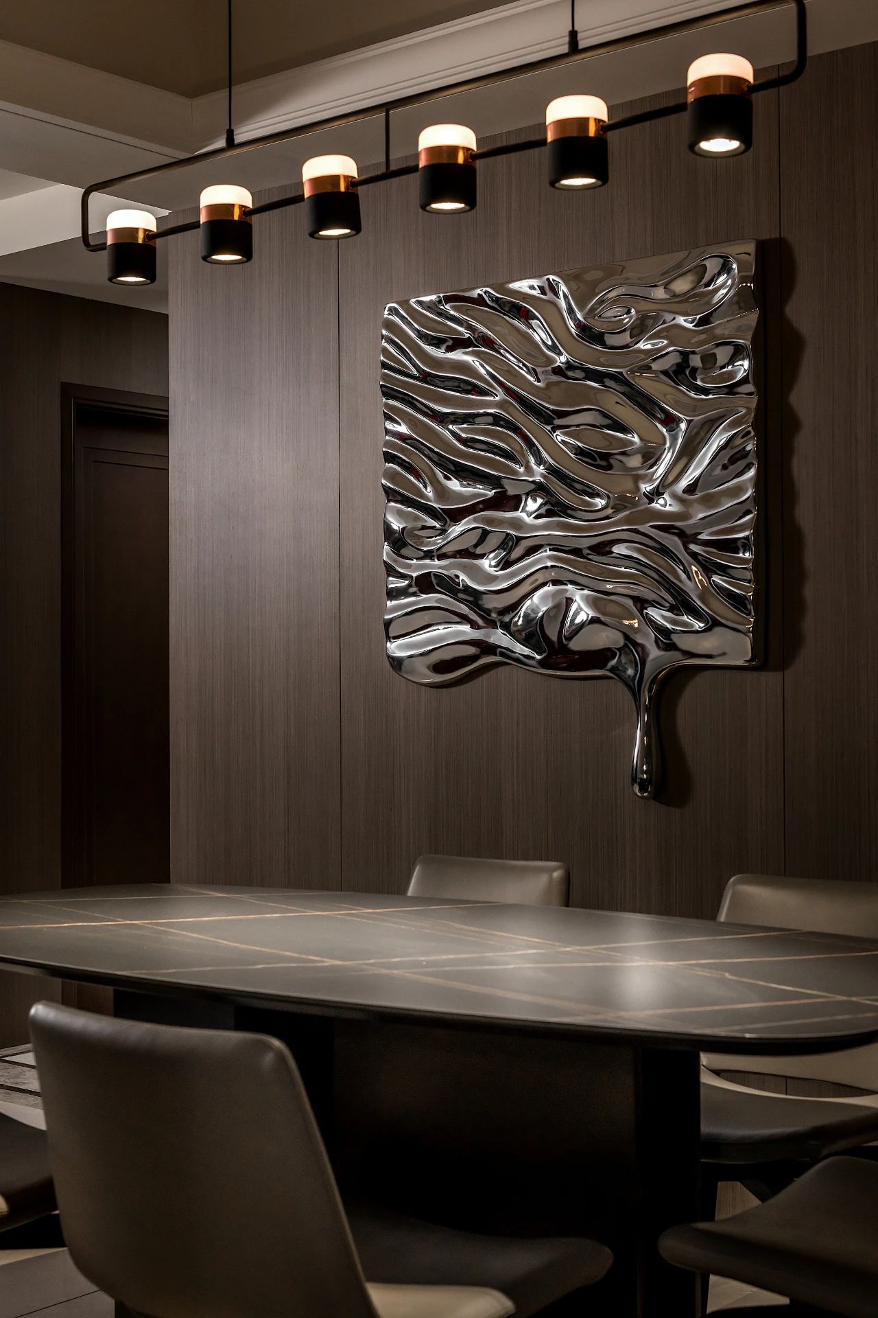 精致黑调都市品味家居设计-15