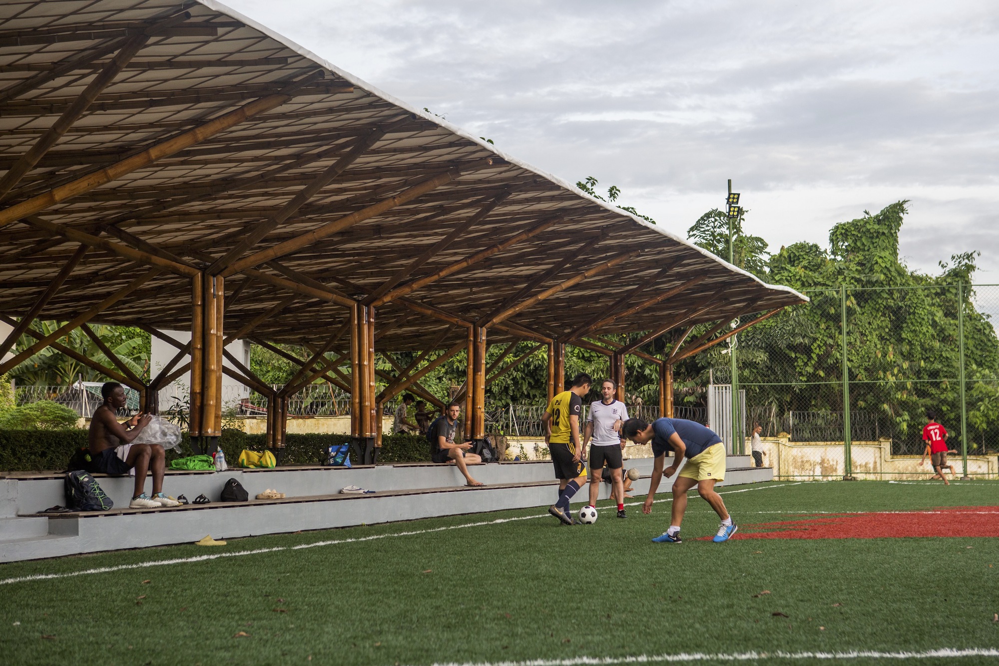 无限体育中心,蓝色圣殿丨缅甸-13