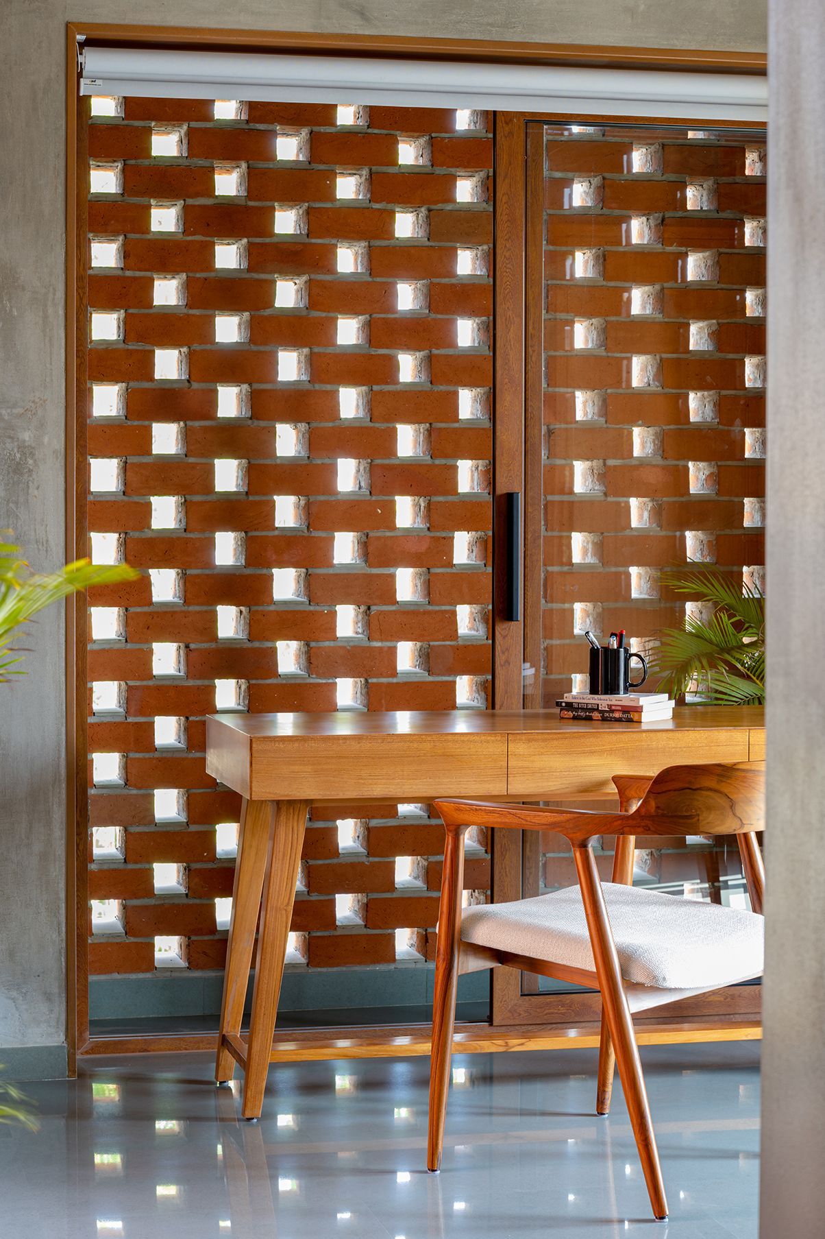 Vadodara极简且符合Vastu原则住宅丨印度丨Traanspace的Urvi Shah-39