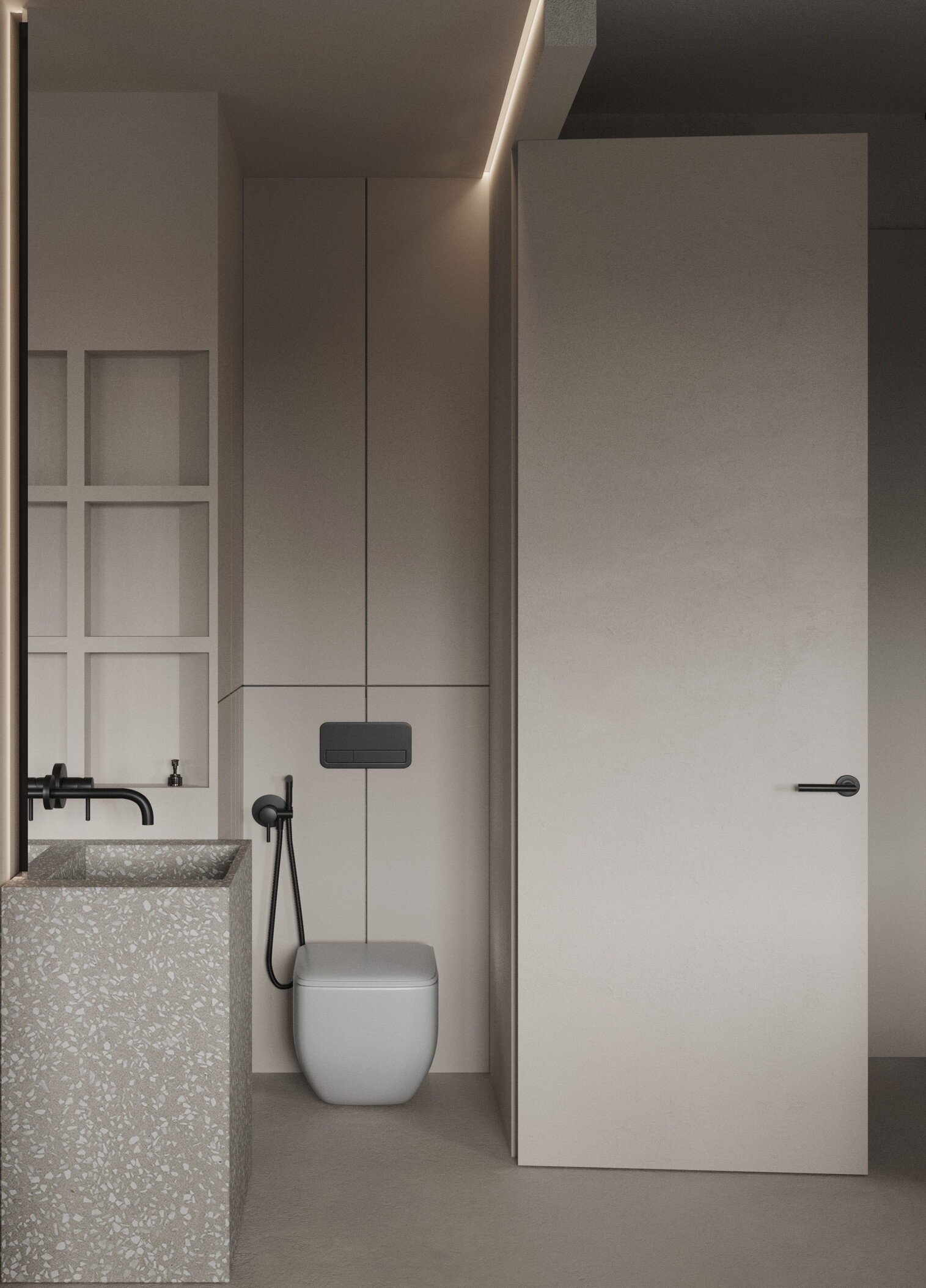 中性色系公寓设计 非凡的生活格调！-10