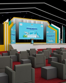 Osmani 国际机场,锡尔赫特新航站楼奠基仪式丨Asiatic Experiential Marketing Ltd.