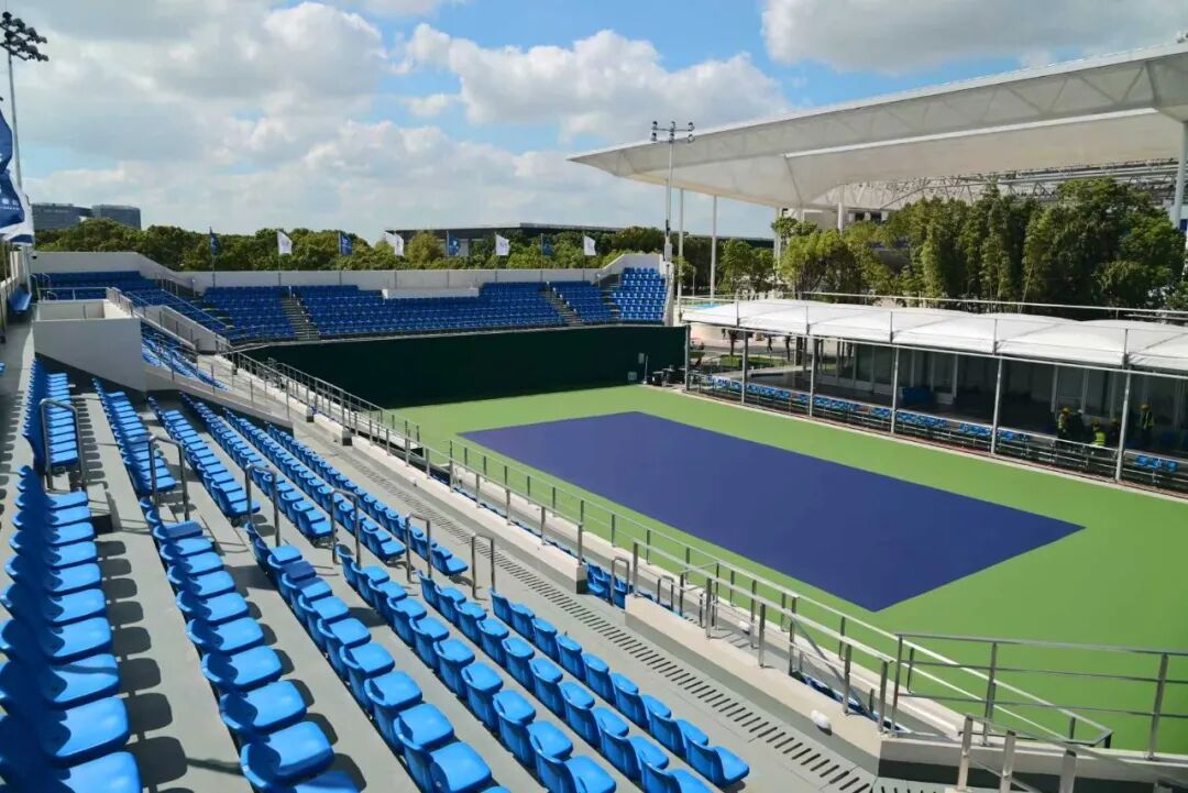 体育空间传承与焕新丨上海院原创设计旗忠网球中心改扩建项目顺利竣工验收-117