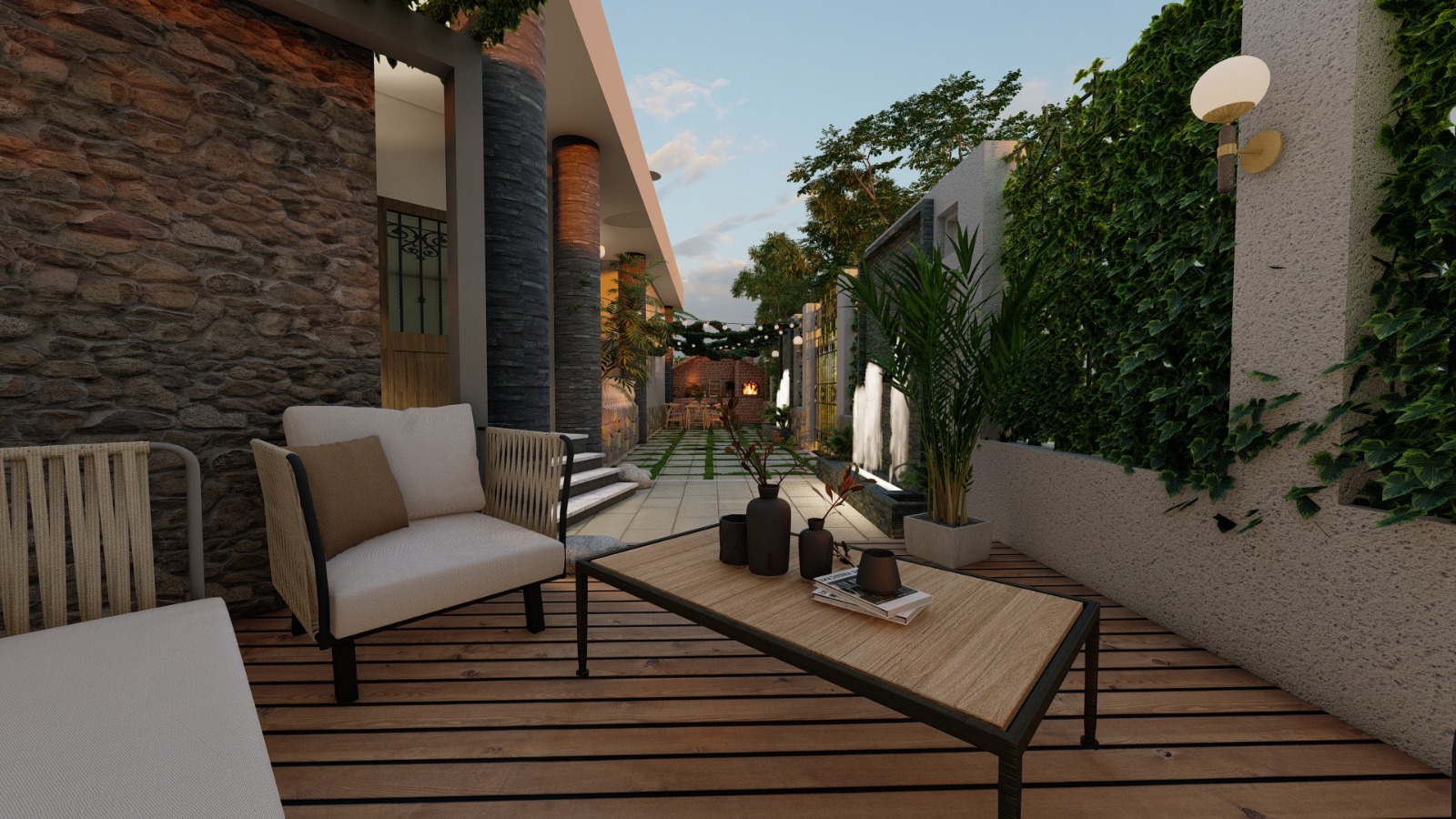 El Shorouk City私人别墅花园设计丨Cordoba Engineering & Construction-16