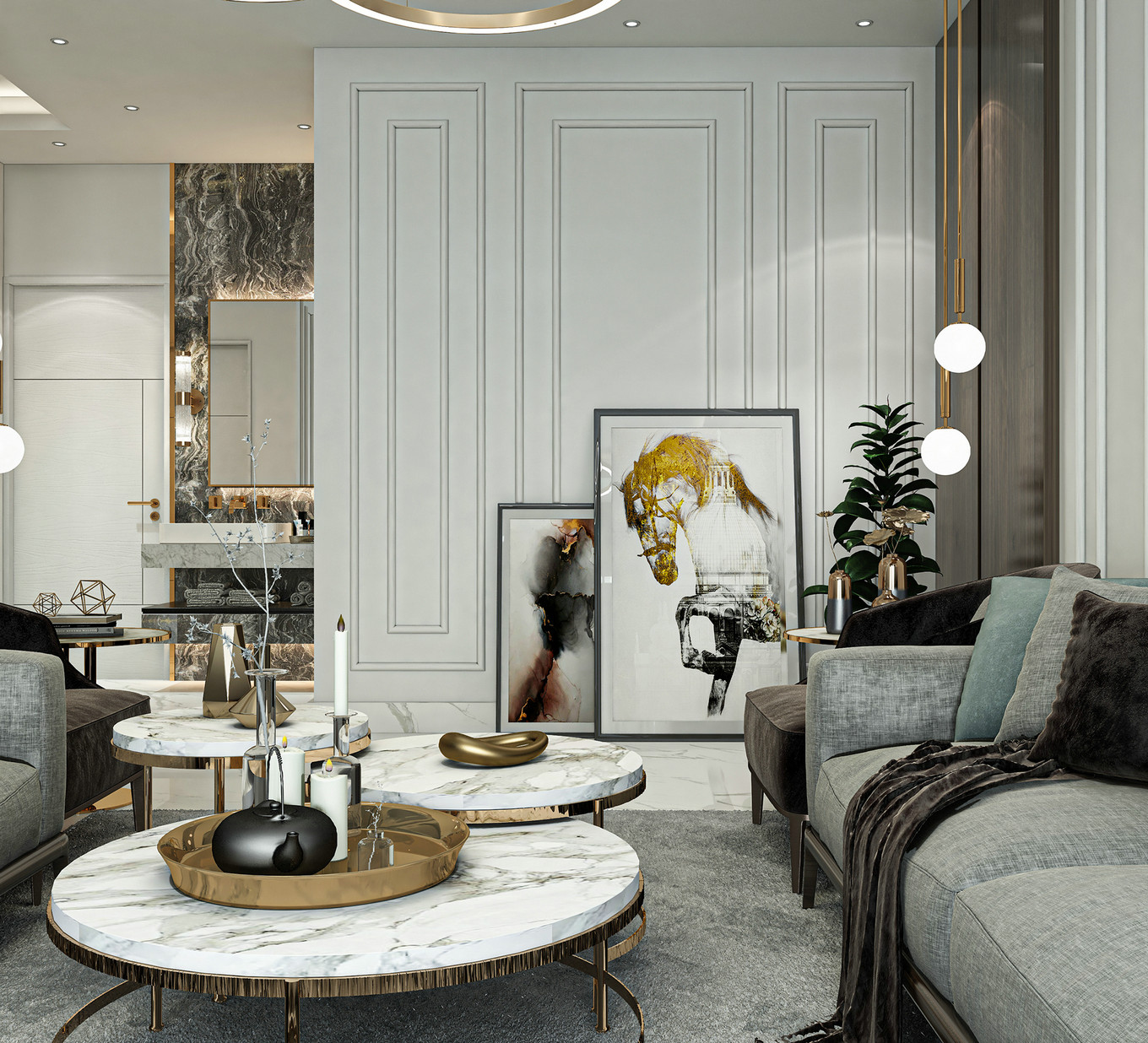 轻奢风盛行，时尚家居设计解析-2