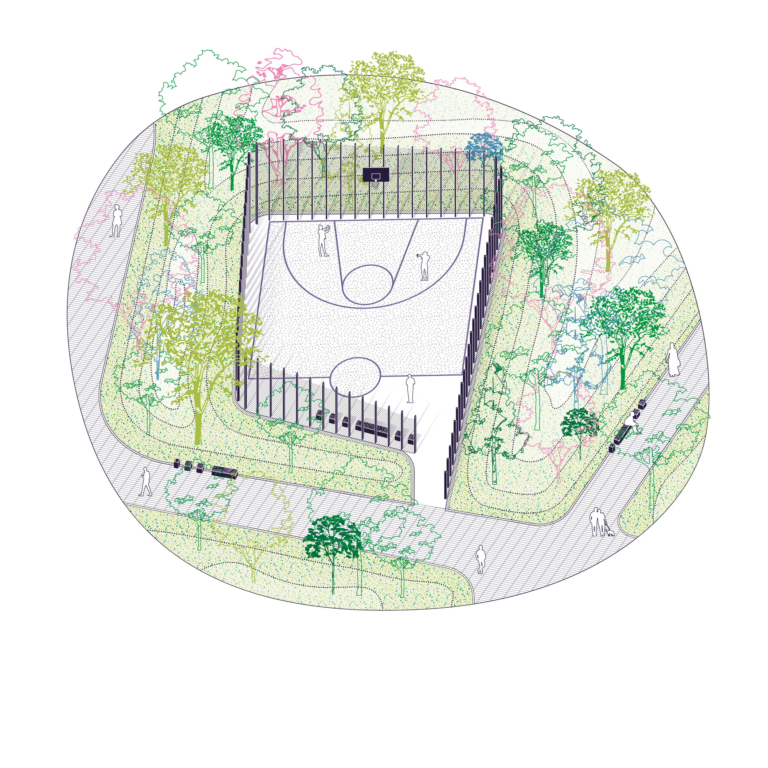 俄罗斯 Poyma 滨河公园丨俄罗斯莫斯科丨Basis architectural bureau-32