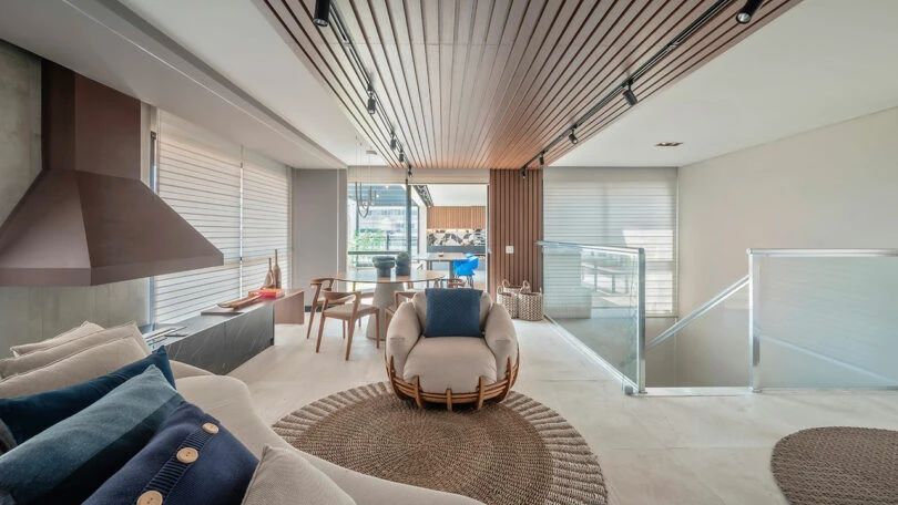 圣保罗家庭复式住宅丨巴西圣保罗丨Karina Passarelli Arquitetura-38