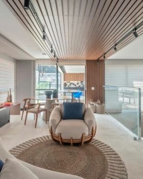 圣保罗家庭复式住宅丨巴西圣保罗丨Karina Passarelli Arquitetura