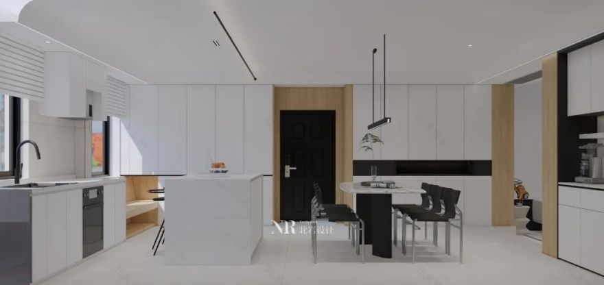 南京香山美墅 · 老小区里的趣味下沉式客厅丨中国南京丨北岩设计-37