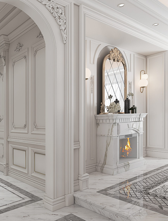 法式轻奢，浪漫精致的温暖空间-7