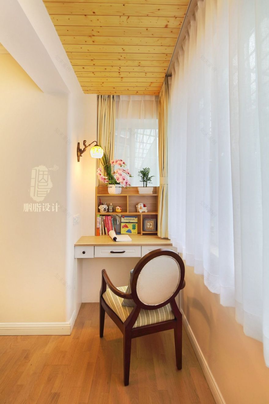 华南理工“莘莘学府”绿荫下 | 旧房翻新成美式乡村风-50