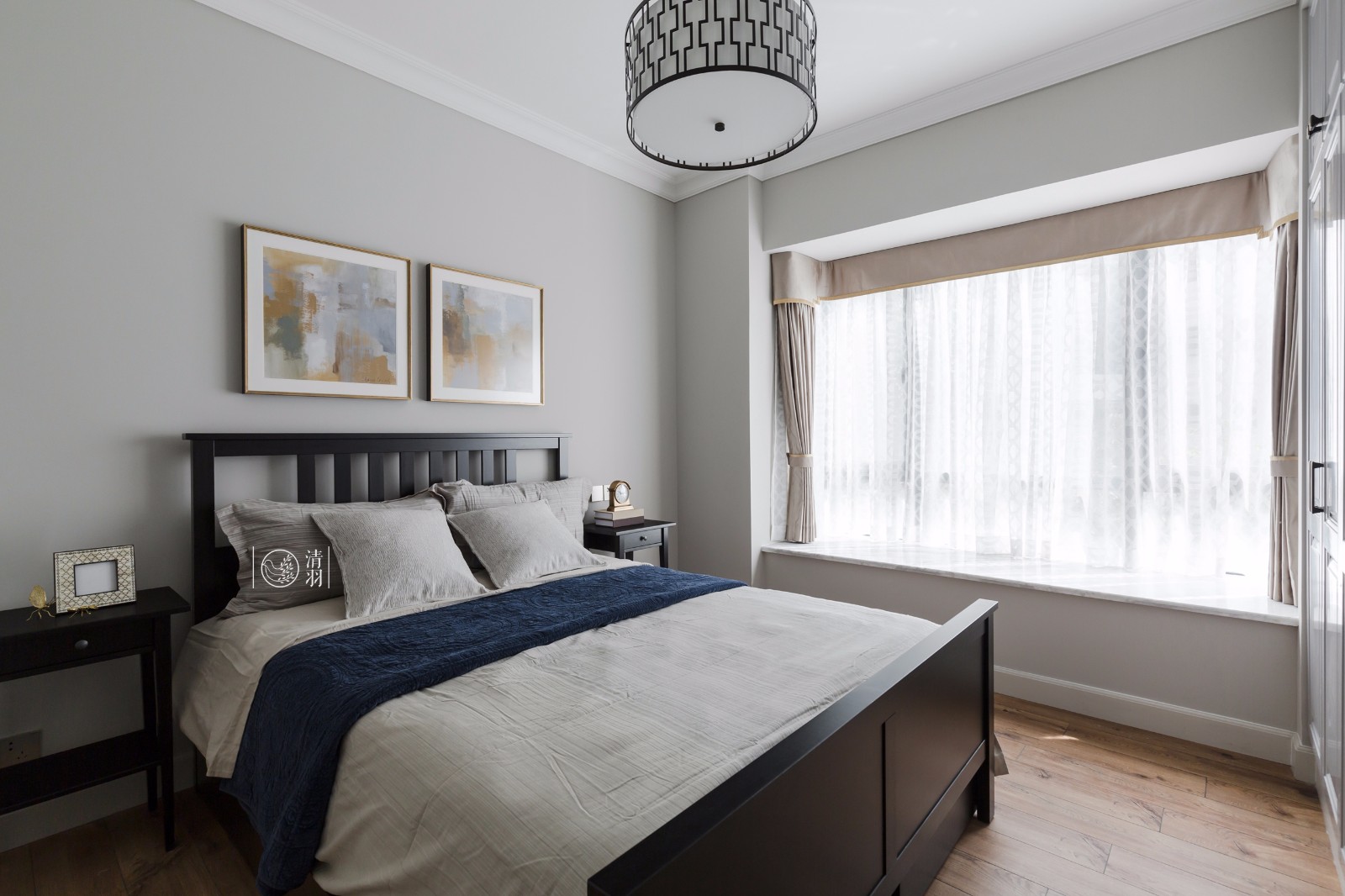 平层丨暗香疏影·成都177㎡美式住宅  清羽设计-63