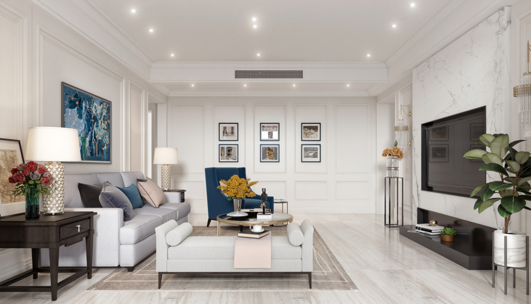 玩转现代美式轻奢风-2